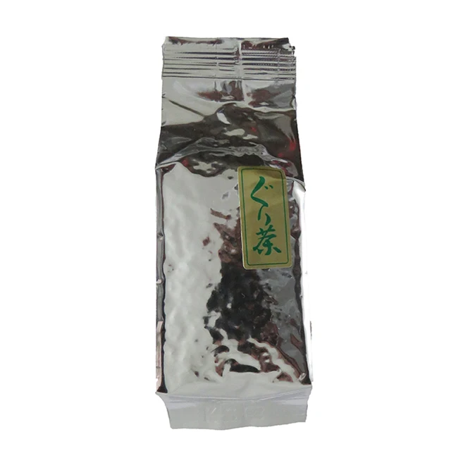 green tea leave bag made in Japan plain package