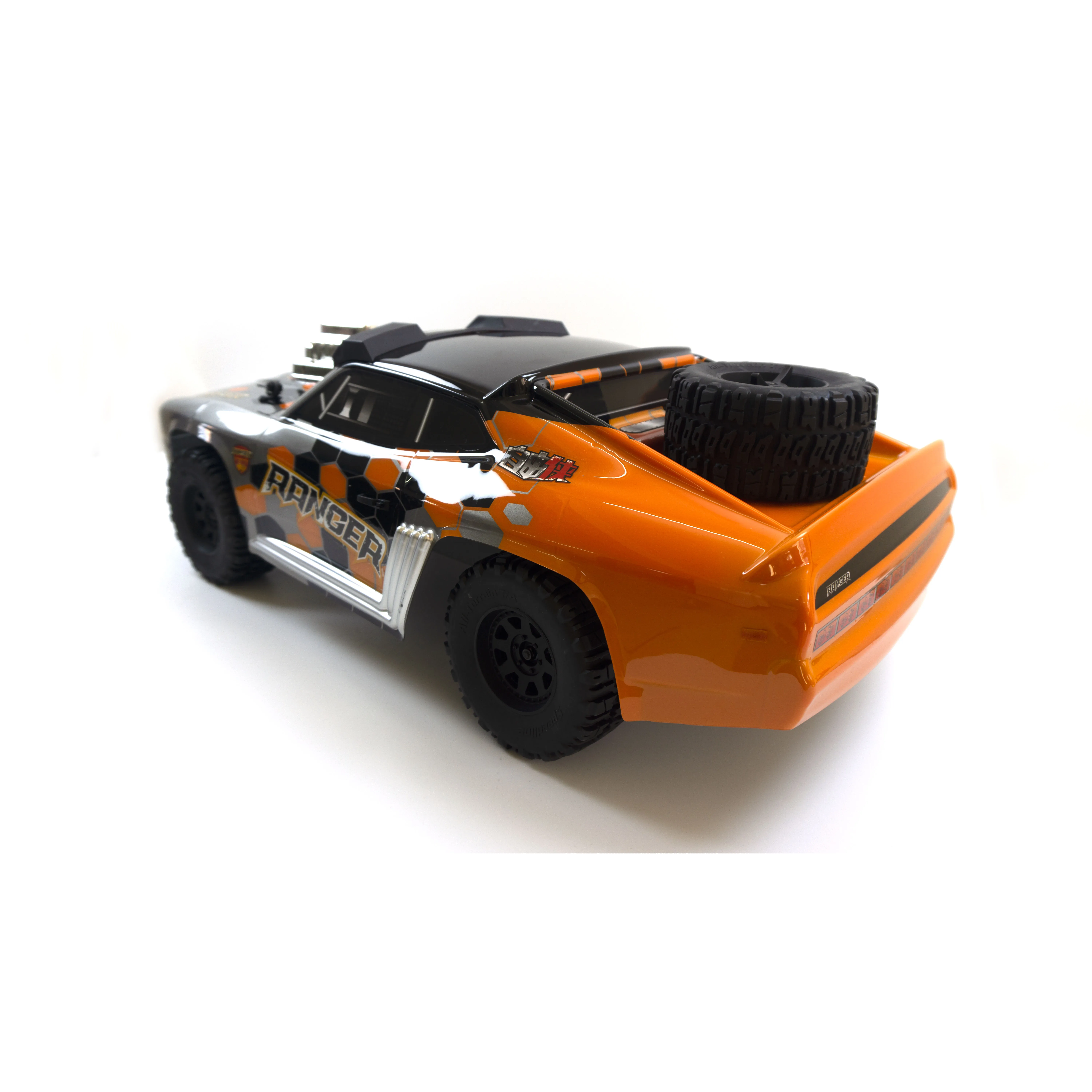 1/10 Remote Control Model Car Brushless Offroad Freeman Short Truck 4WD Violent High-Speed Toy Electric Racing Car For Gift