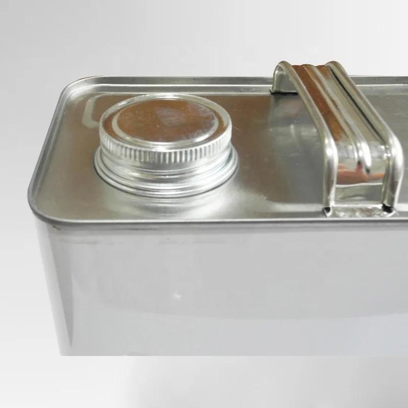 China Factory 4L F Style Tin Can with Screw Top and Iron Seal