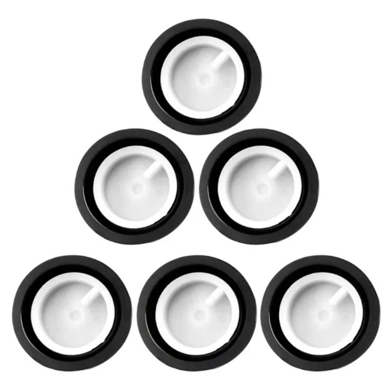 Rubber Plug Toilet Water Tank Filling Valve Flushing Inlet Diaphragm Drainage Valve with Sealing Gasket Accessory