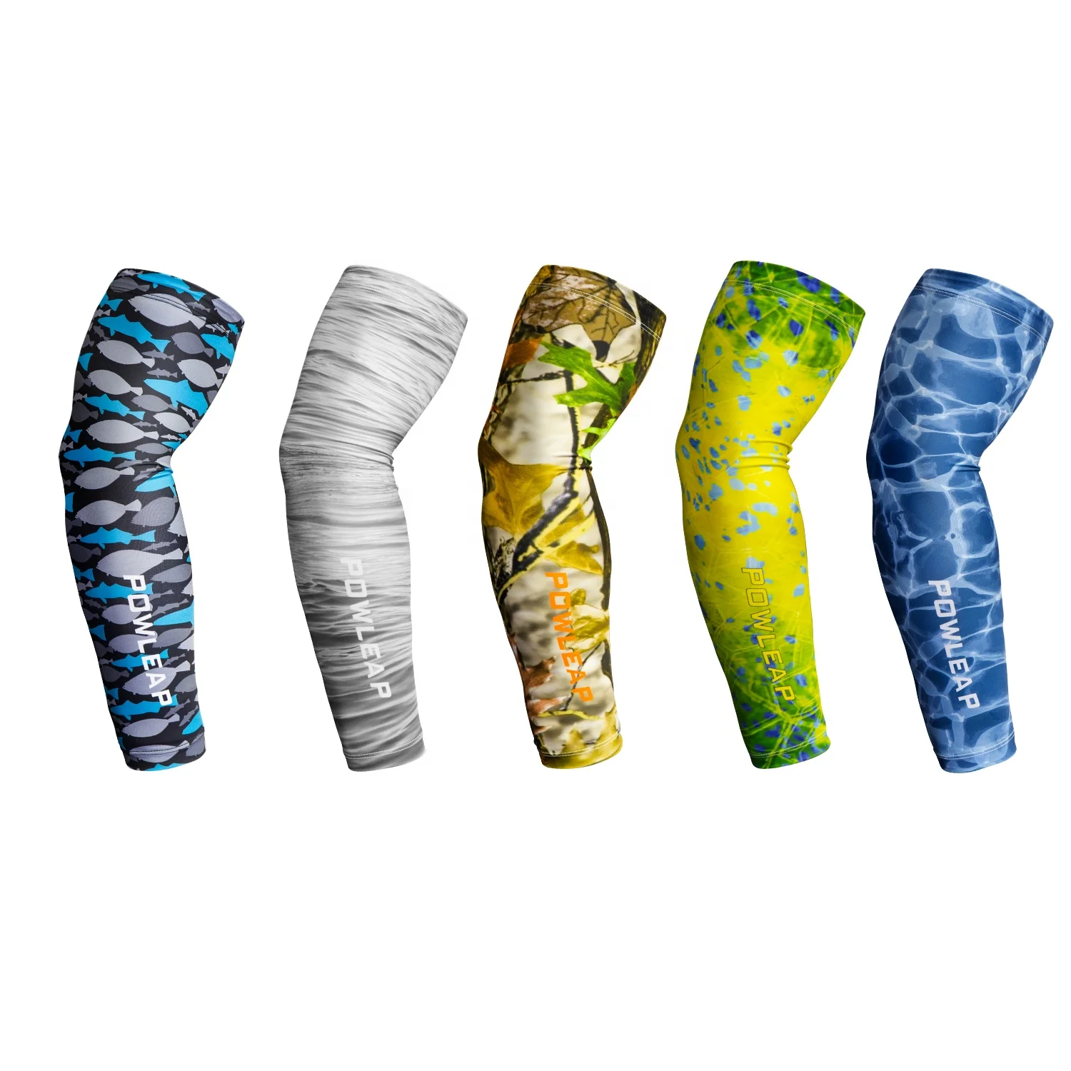 New Arrival OEM ODM Low MOQ Free Sample Compression Arm Sleeves Performance Wholesale Fishing Arm Sleeve Factory
