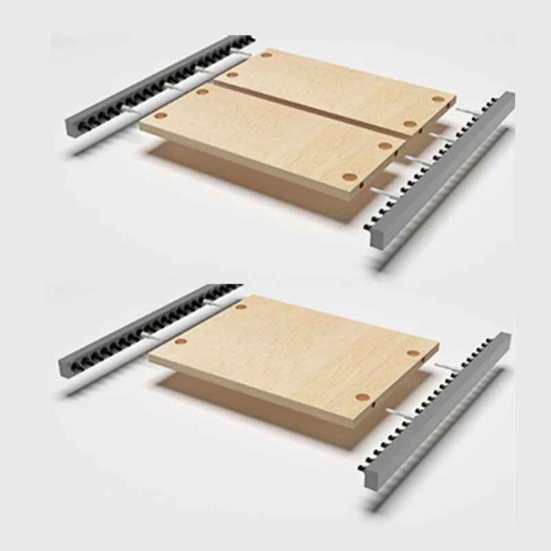 SAMACH Four Rows Multi Spindle Boring Machine Wood Panel Multi Axis Drilling Machine