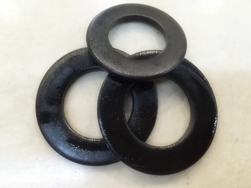 Factory direct sales of high standard carbon steel galvanized thin round hard flat washer