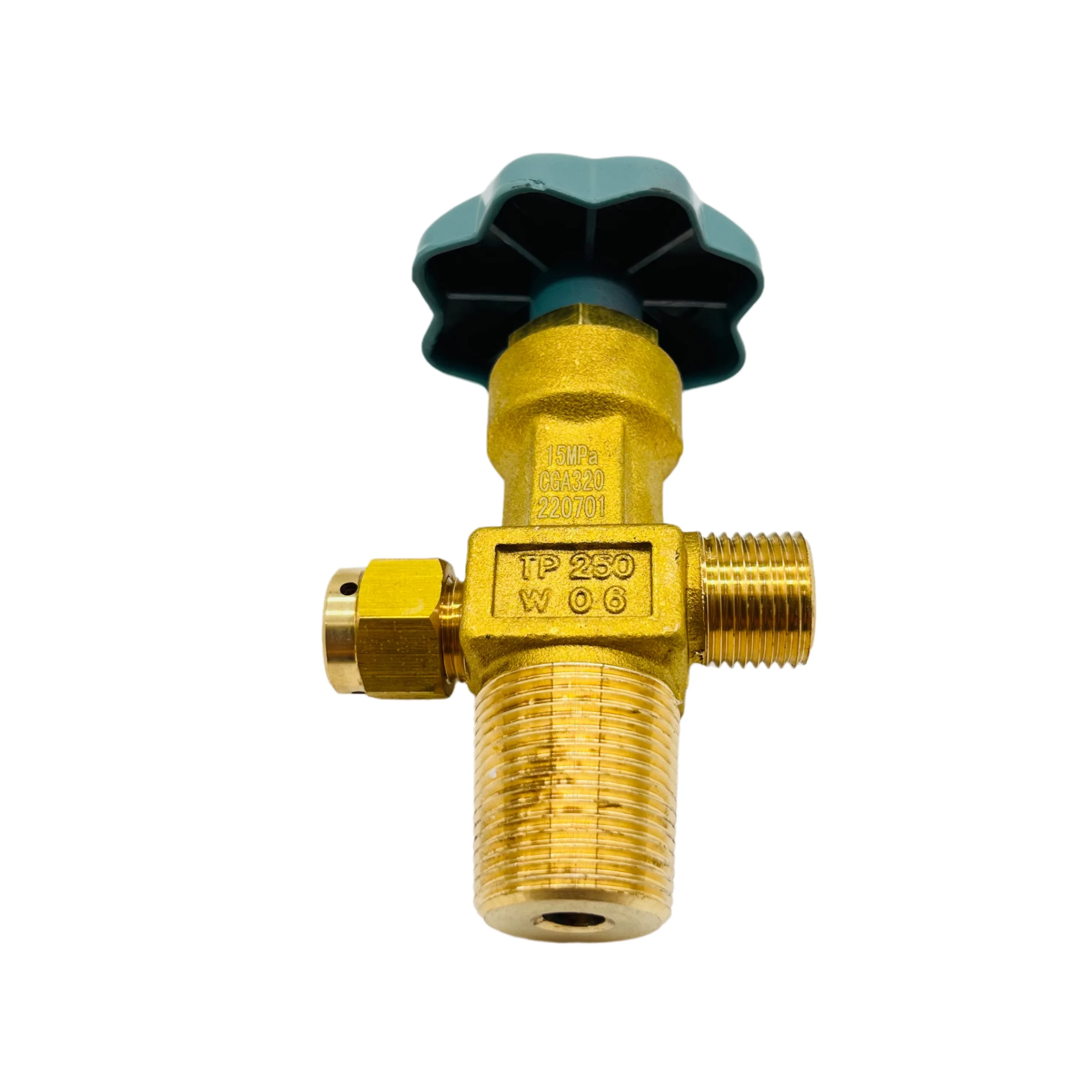 Carbon Dioxide CO2 Gas Cylinder Valve 3/4-14-NGT Thread 15Mpa CGA320/CGA540/CGA580/CGA300