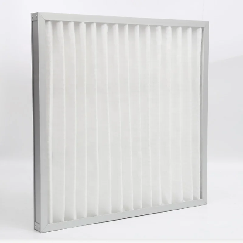 
Pleated synthetic fiber medium plate g4 air filter for 5 micron air particles 