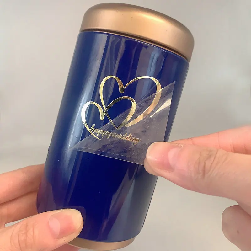 Оптовая продажа, индивидуальные Мультяшные этикетки, виниловые термонаклейки