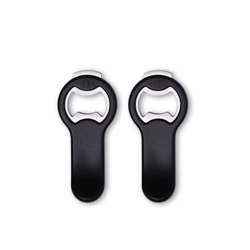 Amazon Best Selling 2 pcs Pop Can Opener Magnetic Cap Catcher Avoid Loss Stick to Refrigerator Bar Bottle Beer Opener
