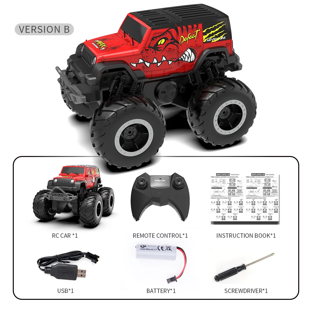 OEM order  Q149 RC Car  Off Road Climbing Water & Land 4WD Remote Control Racing Car  Waterproof Car for kids gift
