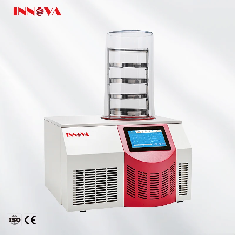 China Innova 10~1000L Capacity Optional Freeze Dryer Lyophilizer With Vial Auto Loader
