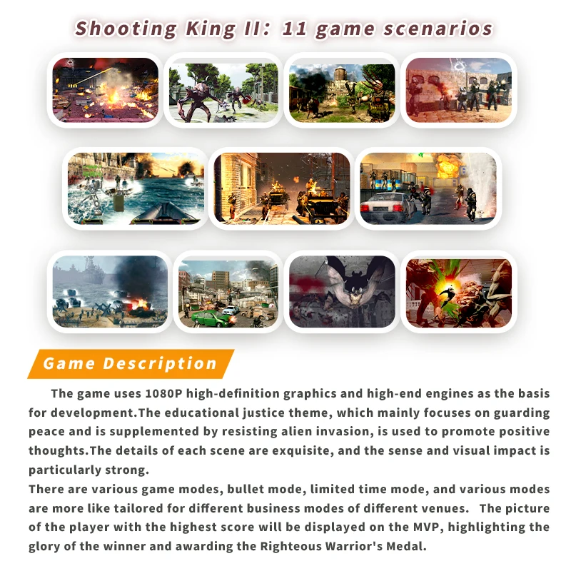 shooting range indoor amusement equipment air guns shooting hunting machine real shooting game  equipment