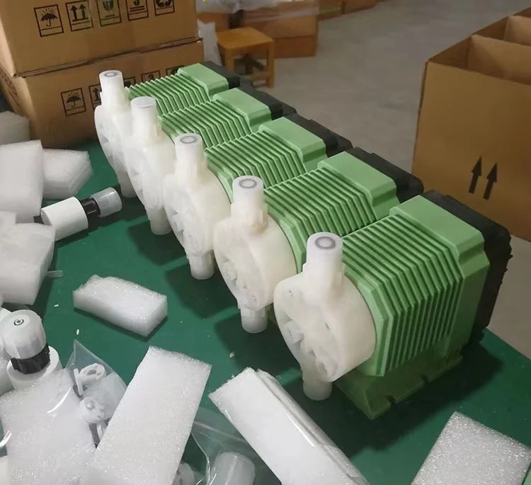 Electronic Dosing Pump 5L 6Bar Water Treatment Chemical Metering Pump Medical Dosing Pump Timer Pulse