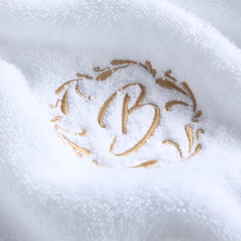 Wholesale Cheap Customized Logo Luxury Elegant 5 Star 100% Cotton Bath Towel Embroidery White Hotel Towel Set