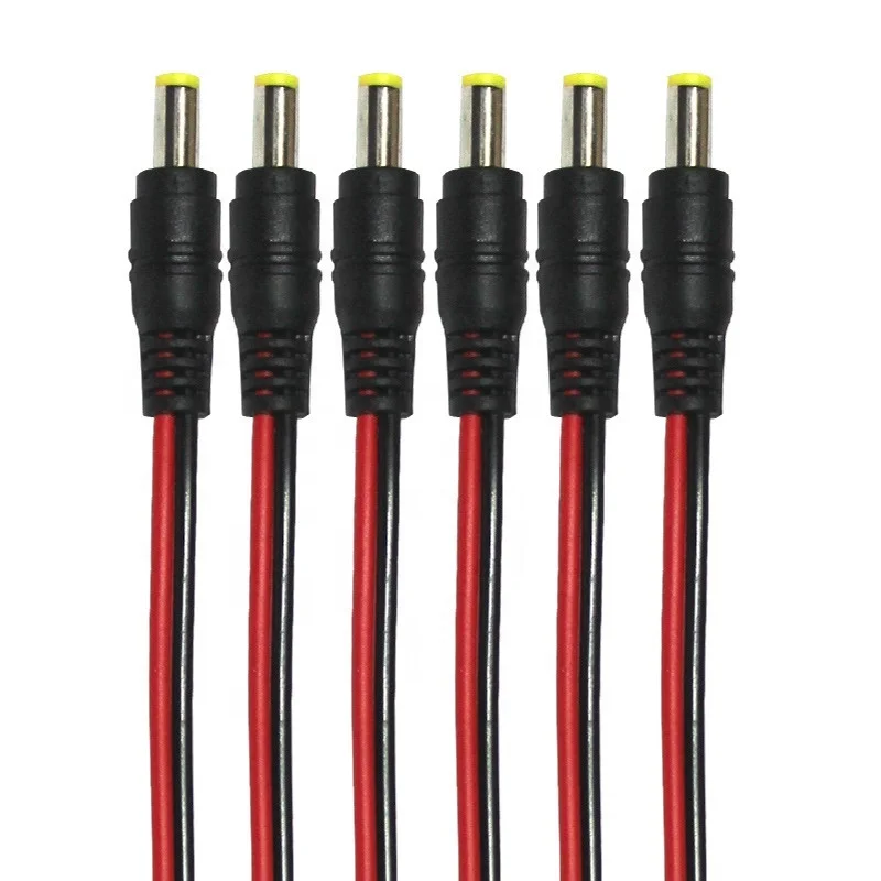 DC 5521 Красный Черный зарядный шнур для Sony PSP 1000/2000/3000 Цилиндрический разъем кабель питания от USB
