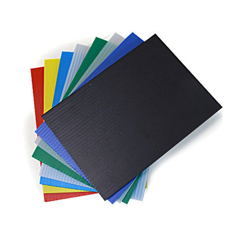 Corriboard Corriflute Sheet Polypropylene Plastico Pp Corrugated Hollow Plastic Petek 4ft X 8ft Coroplast Sheet 4mm Poster Board