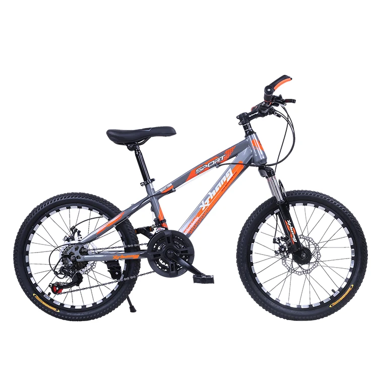 Wholesale price Bicycle Manufacturer 20-inch boy jump For Children with MTB saddle matched color 2 Hand Brakes light Weight Bike