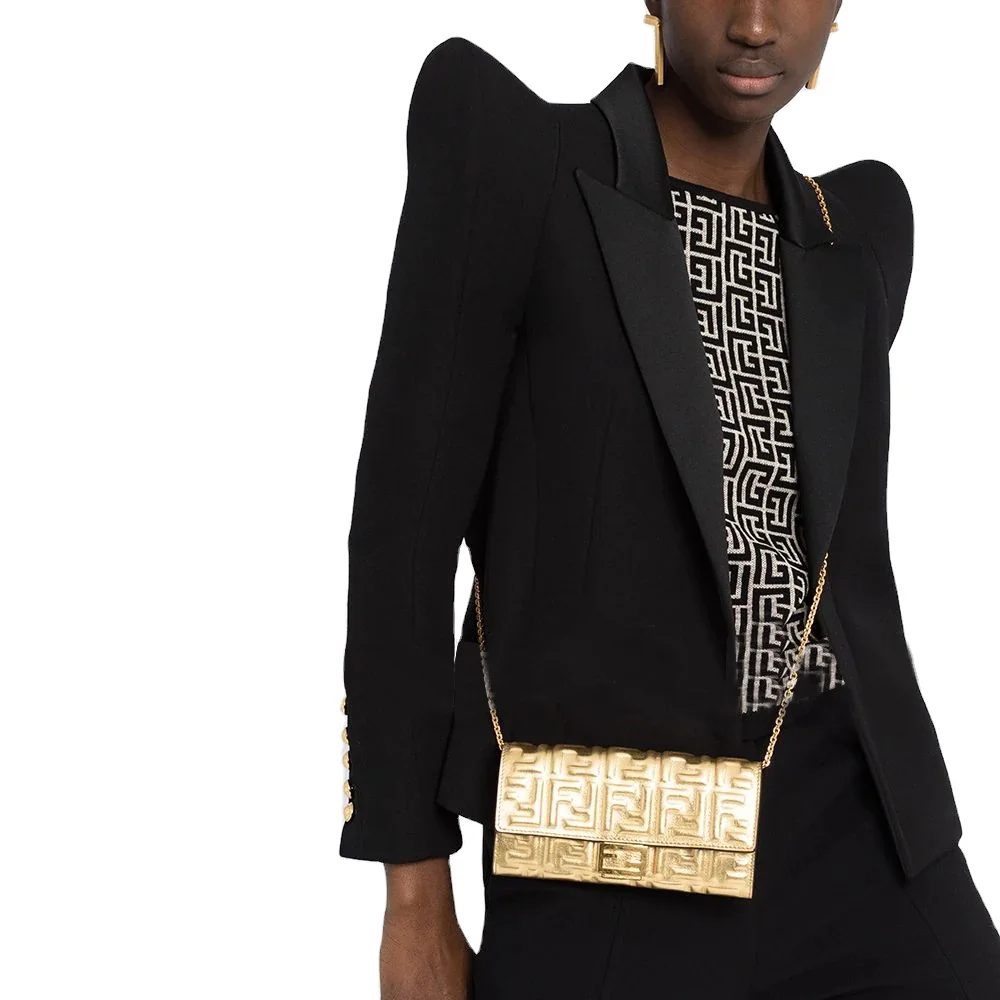 Women New Fashion Black Blazers Ladies Jacket Spring Autumn Trendy Shrug Shoulder Jackets