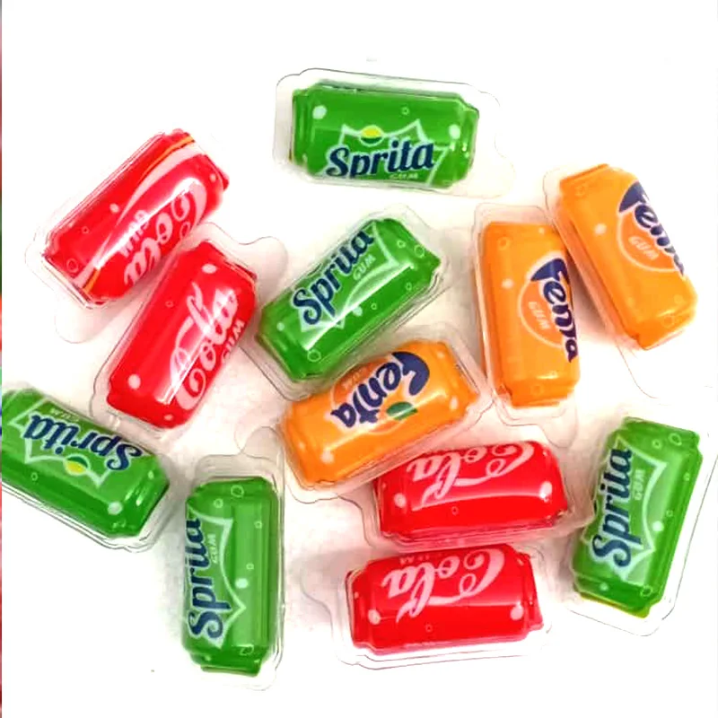 Fruit Flavours Sandwich Chewing Gum Wholesale Candy Bubble Gum Gummy Sweet For Kids