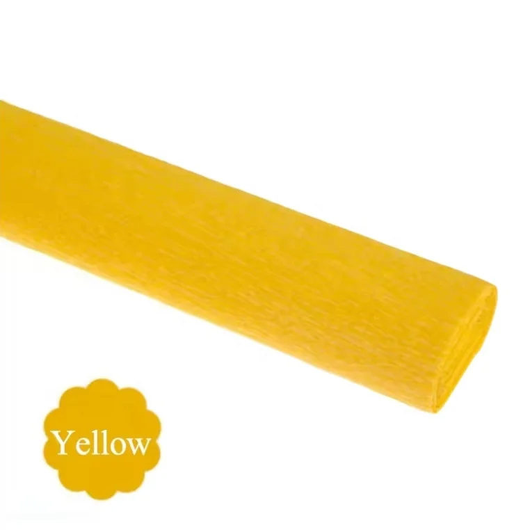 Paper Roll Colored Crepe Paper for Children Disposable OMY Festival Decoration Craft Crepe Handmade and DIY Craft Crepe Virgin