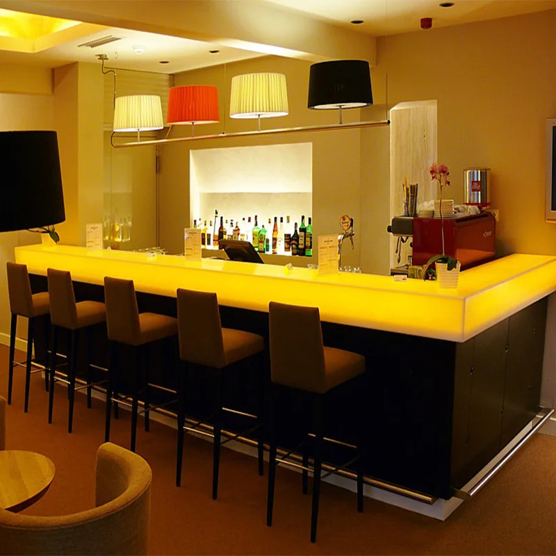 Hair Salon Reception Cashier Desks Quartz Stone Curved Reception Desk