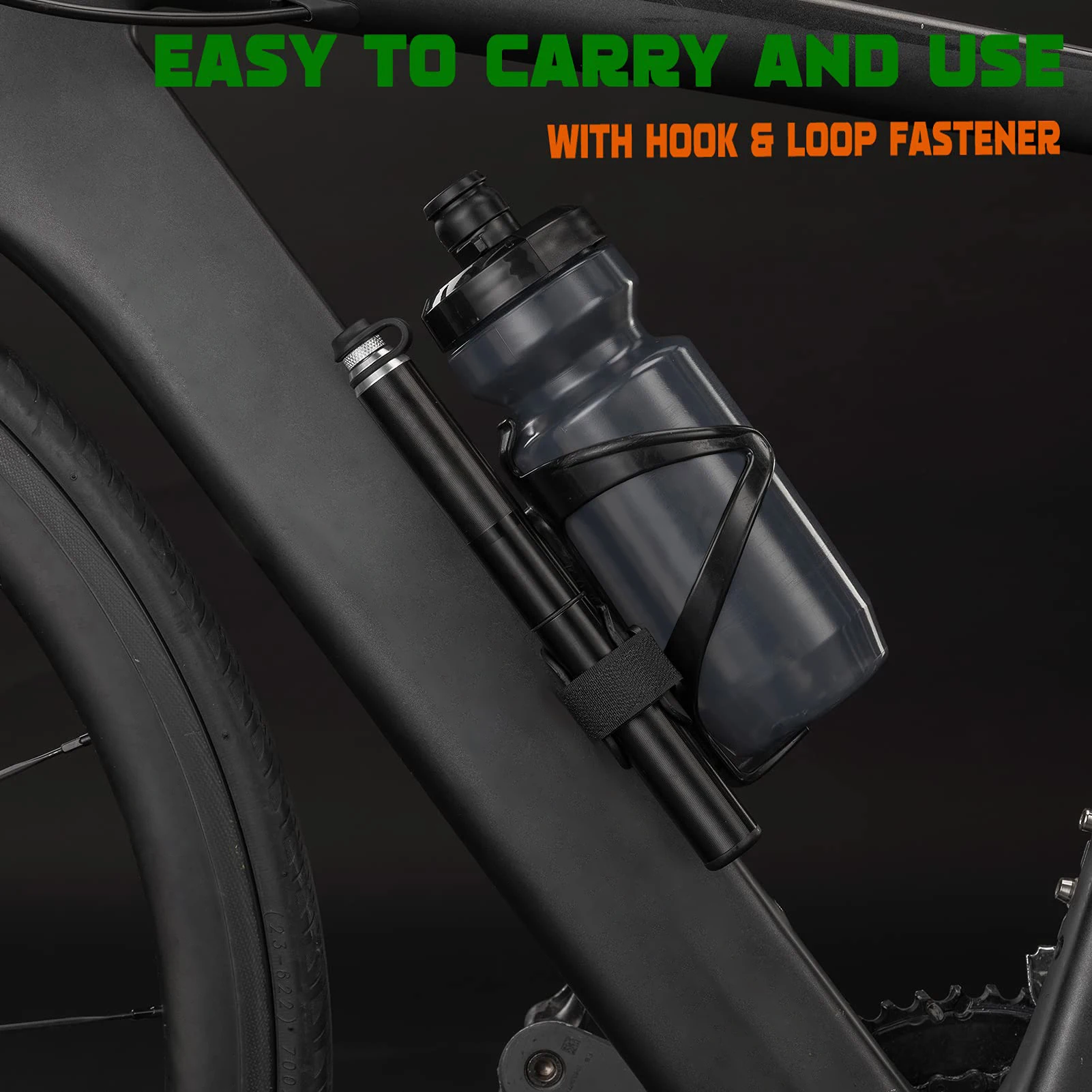 Air Bike Presta Adapter Mouth Conversion Bike Pump Mini Bicycle Air Pump Portable Mini Mountain Bike Bicycle Hand Air Pump