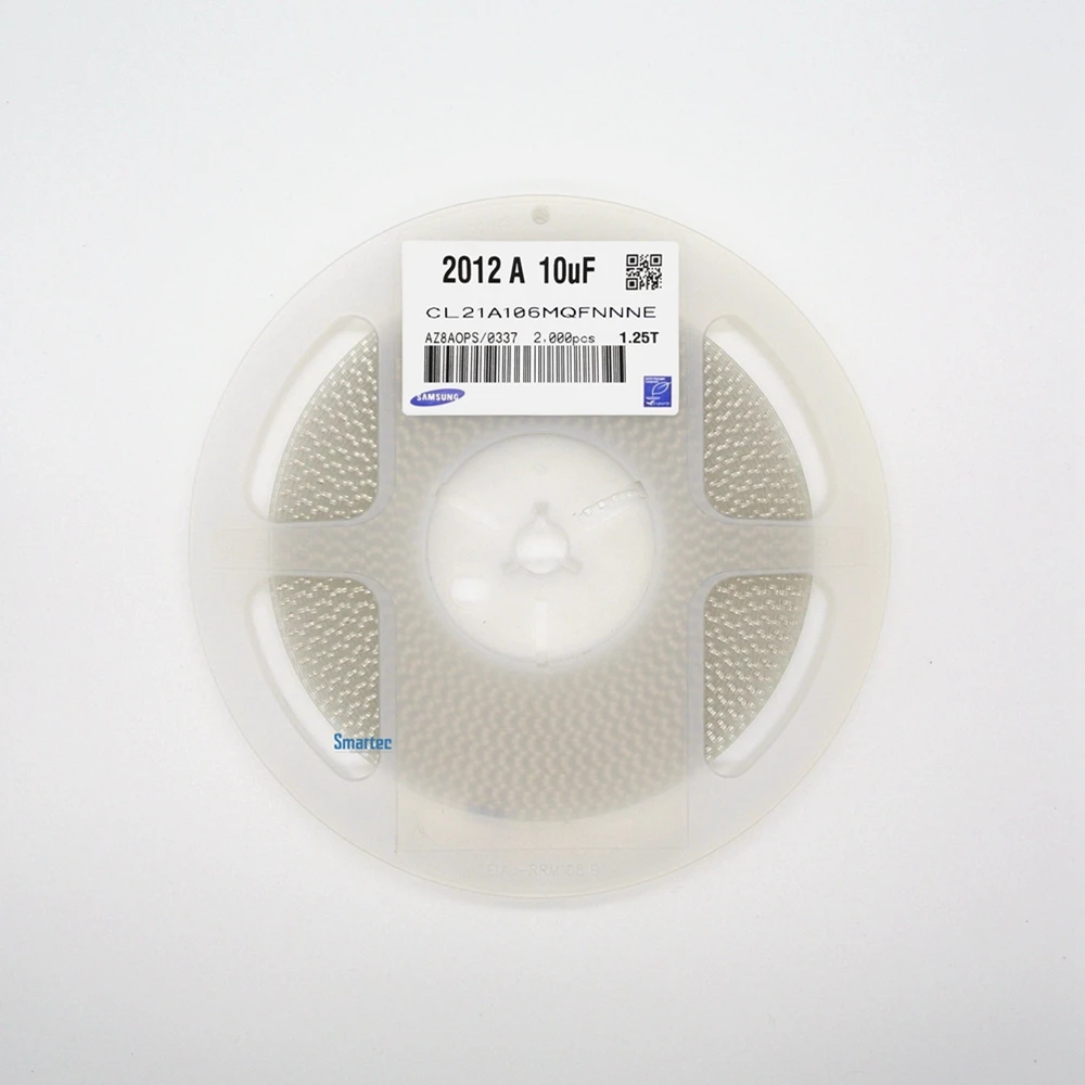 106M SMD  Ceramic Capacitors 0805 10uF 20% 6.3V X5R CL21A106MQFNNNE