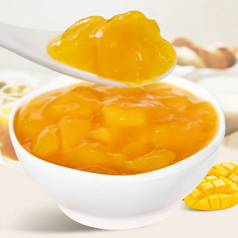 mango jams Hot Selling Milk Tea Sweet fruit for ice cream shop bread cake dessert bubble tea