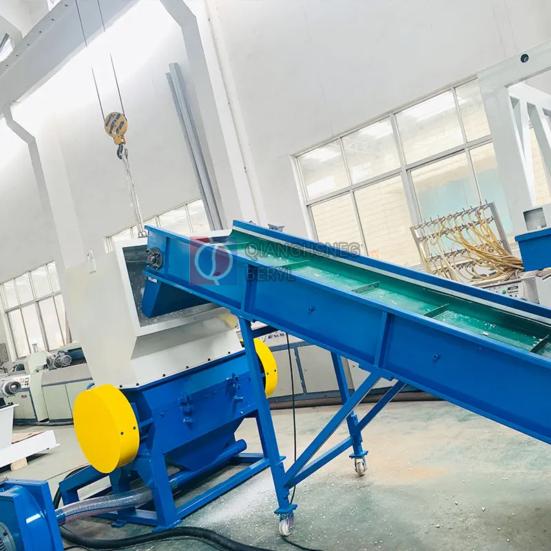 Plastic Crushers Shredders Large Capacity Tire Rubber Lump Barrels Pipe Waste Recycling Competitive Price Manufacturing Plants