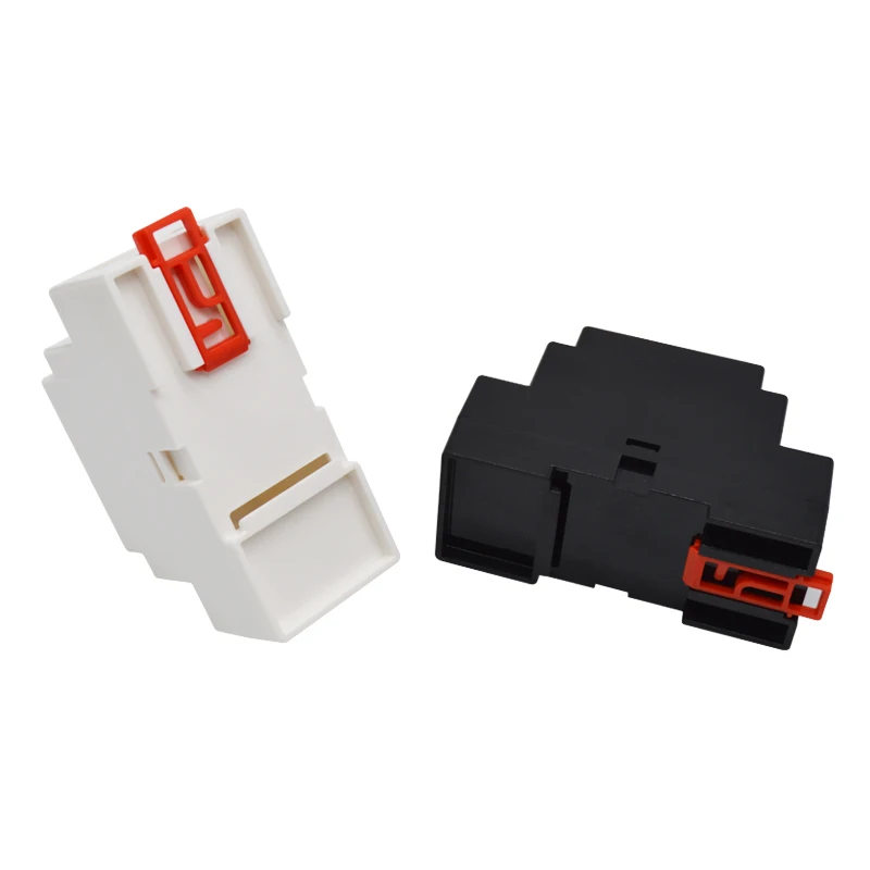 Din enclosure instrument junction electrical plastic box Hot Sale Mount  Enclosure Plastic din enclosure rail