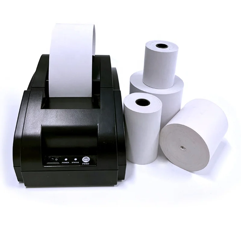 Factory Direct Thermal Fax Paper Pos Paper Roll Cash Register 57x40 80x80 Thermal Paper Roll