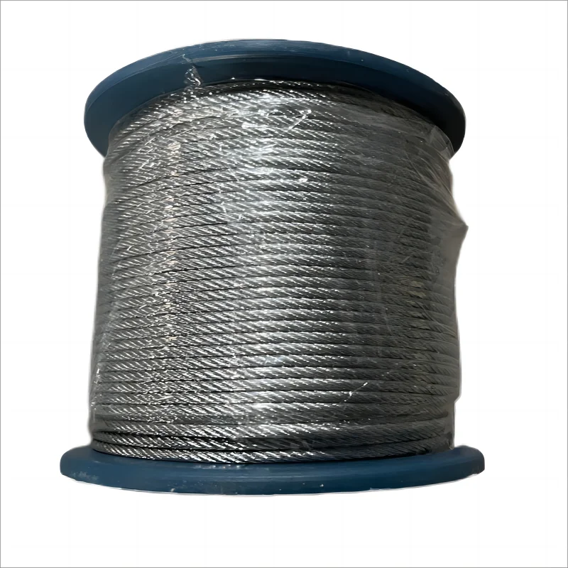 Wholesale 7x7 Wire Carbon Steel Rope From China Factory Galvanized Finish Balcony Rope