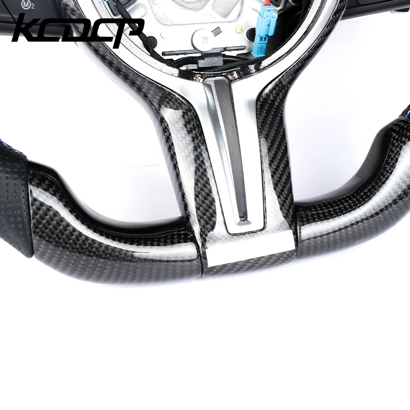 На заказ углепластиковое рулевое колесо подходит для BMW F20 F21 F25 F26 F30 F15 F16 F10 F91 F92 Гоночное кабриолет
