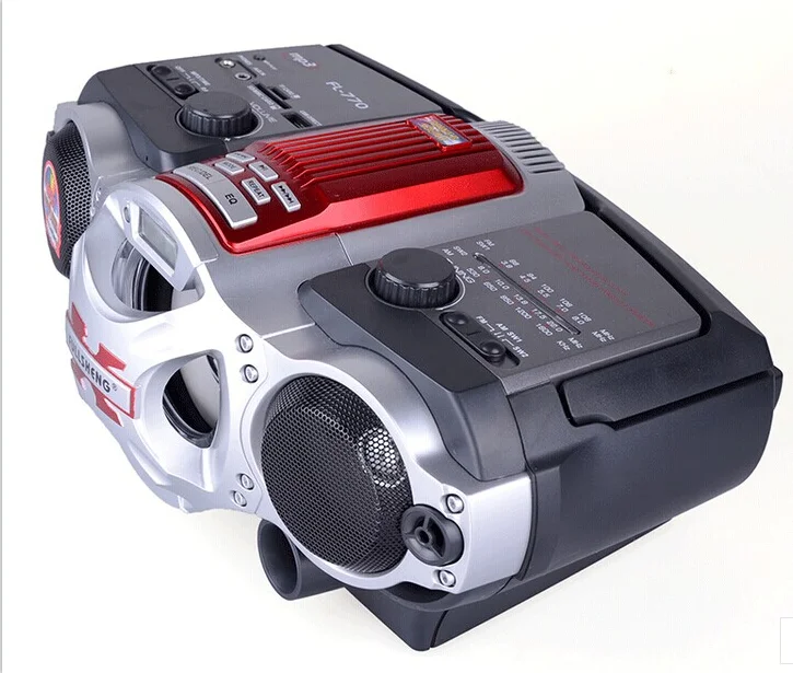 FM Radio bluetooth speaker  potable home speaker with USB/TF
