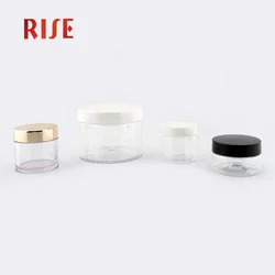 5ml 10ml 15ml 20ml 25ml 30ml 50ml 100ml Recyclable Rose Golden PETG Jar 1 Oz 8oz 5g 50g Frosted Rose Gold PETG Jars