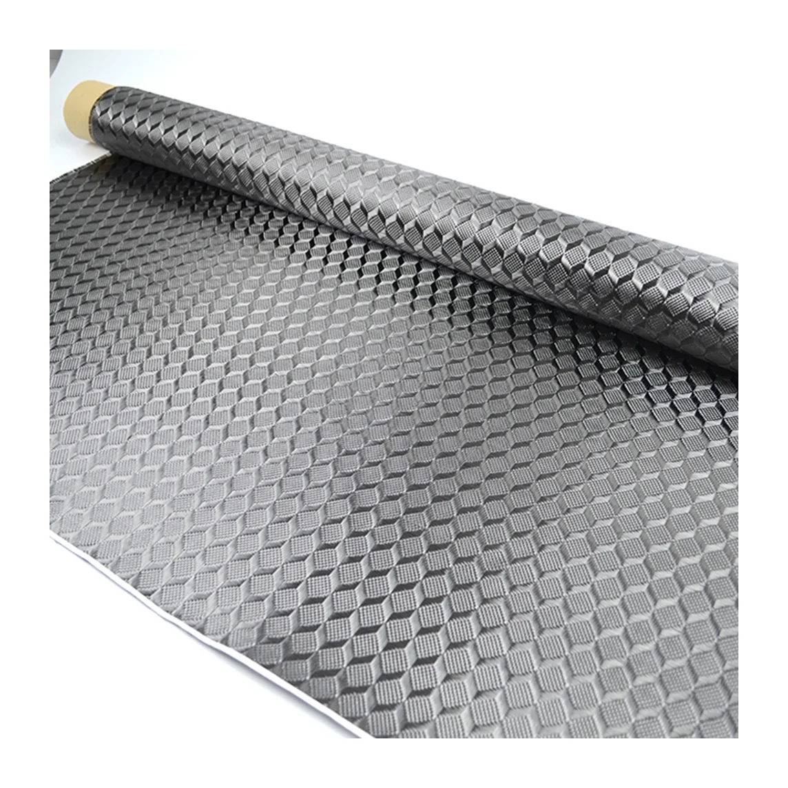 Hot Selling 3D Diamond-Shaped Colored Carbon Fiber Fabric Twill Carbon Fiber Fabric Cloth