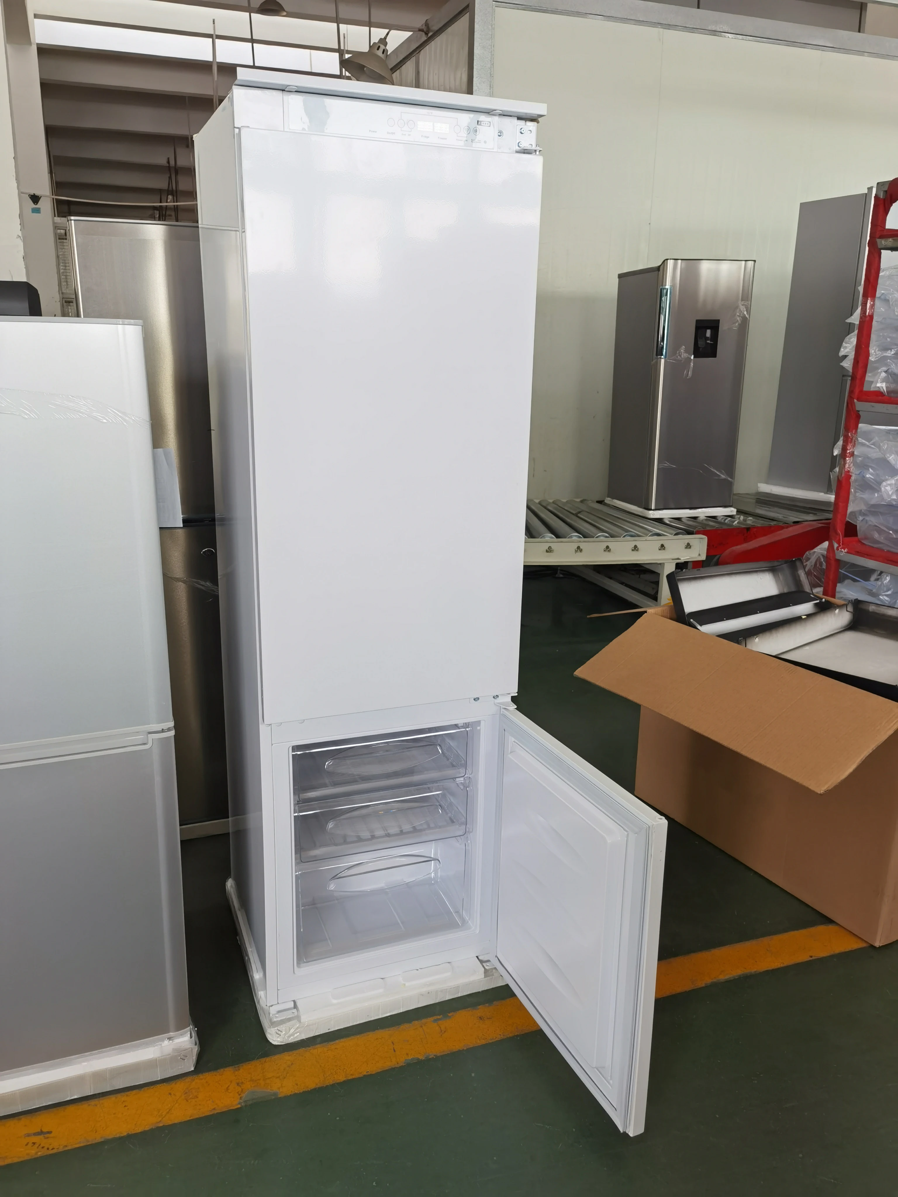400L Factory Direct Supply Household Double Door Fridge Built In Cabinet Refrigerator And Freezer
