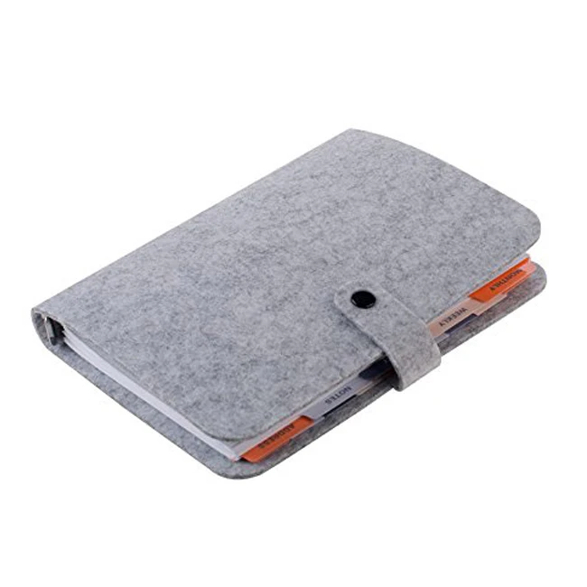 Фетровая Обложка для блокнота, защитный Многофункциональный фетровый чехол для школьника, ученика, экологичный чехол