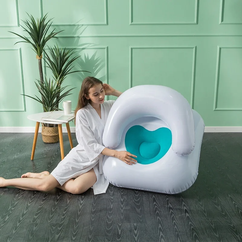 Inflatable spa cushion indoor bathtub backrest suction cup hip cushion chair head cushion water injection