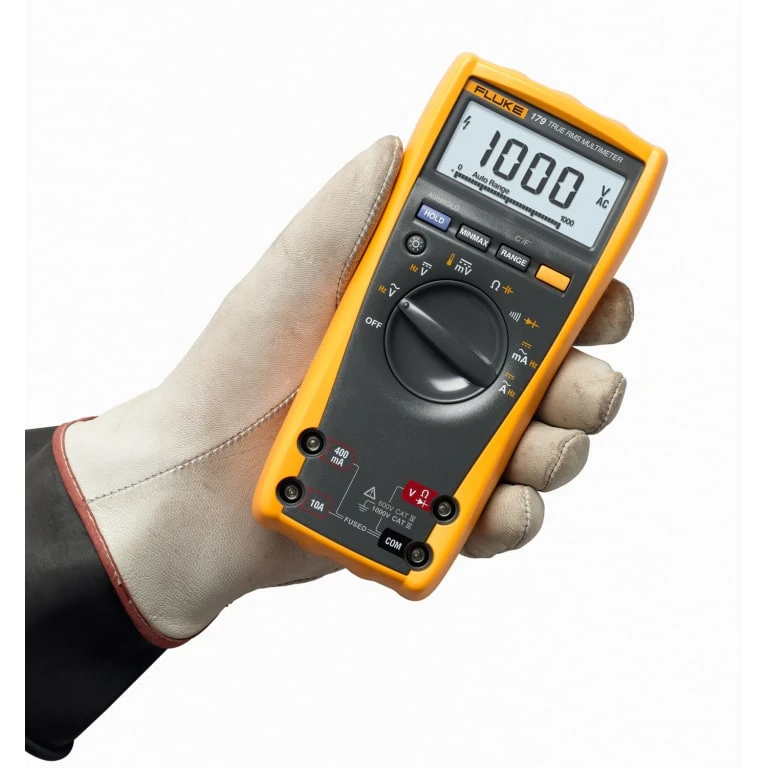 Min-max-average recording Temperature measurements Fluke 179 True RMS Series Digital Multimeters