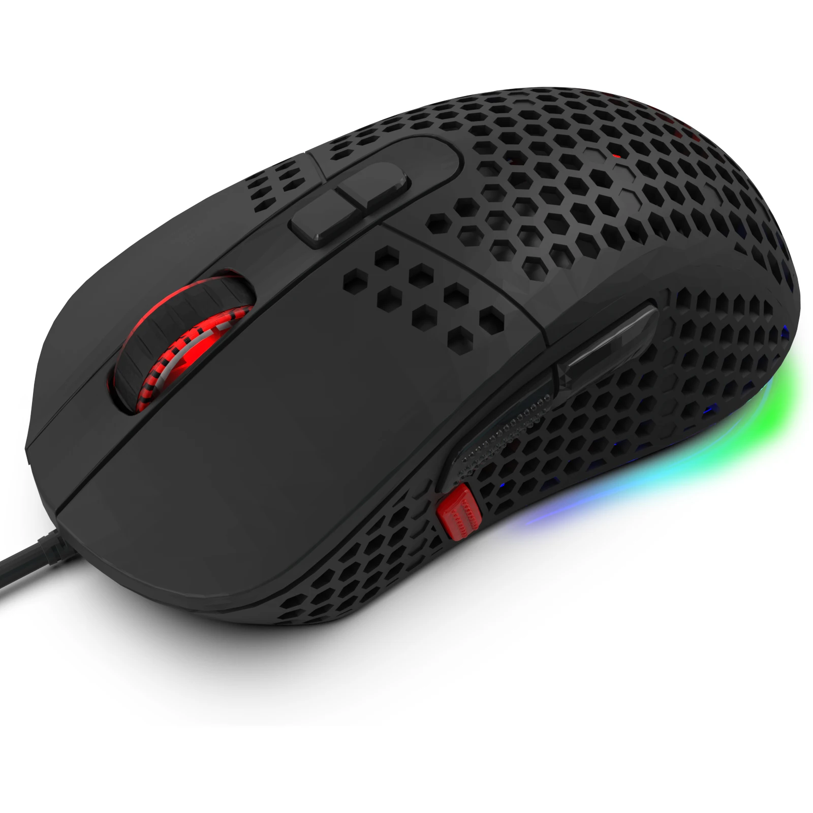 Игровой коврик для мыши 7200 точек/дюйм оптический гальваническое покрытие для портативных ПК Эфирное Проводная игровая мышь