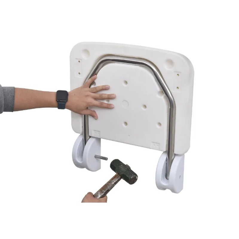Factory Price Wall Mounted Comfortable Shower Chairs For Disabled Folding Shower Chair