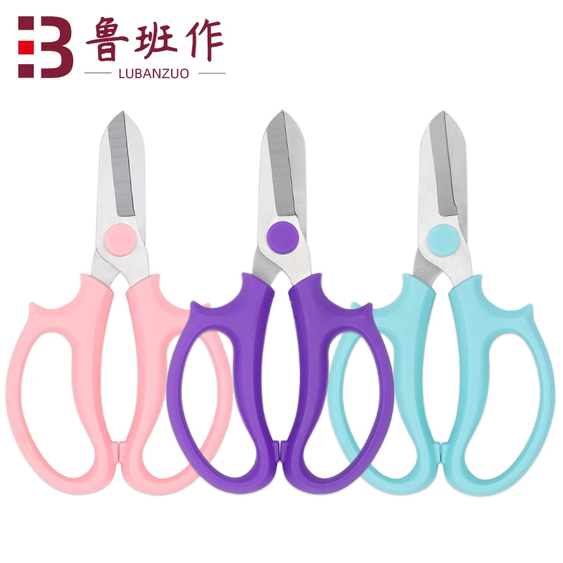 Flower Cutting Stainless Steel Garden Florist Rose Scissors