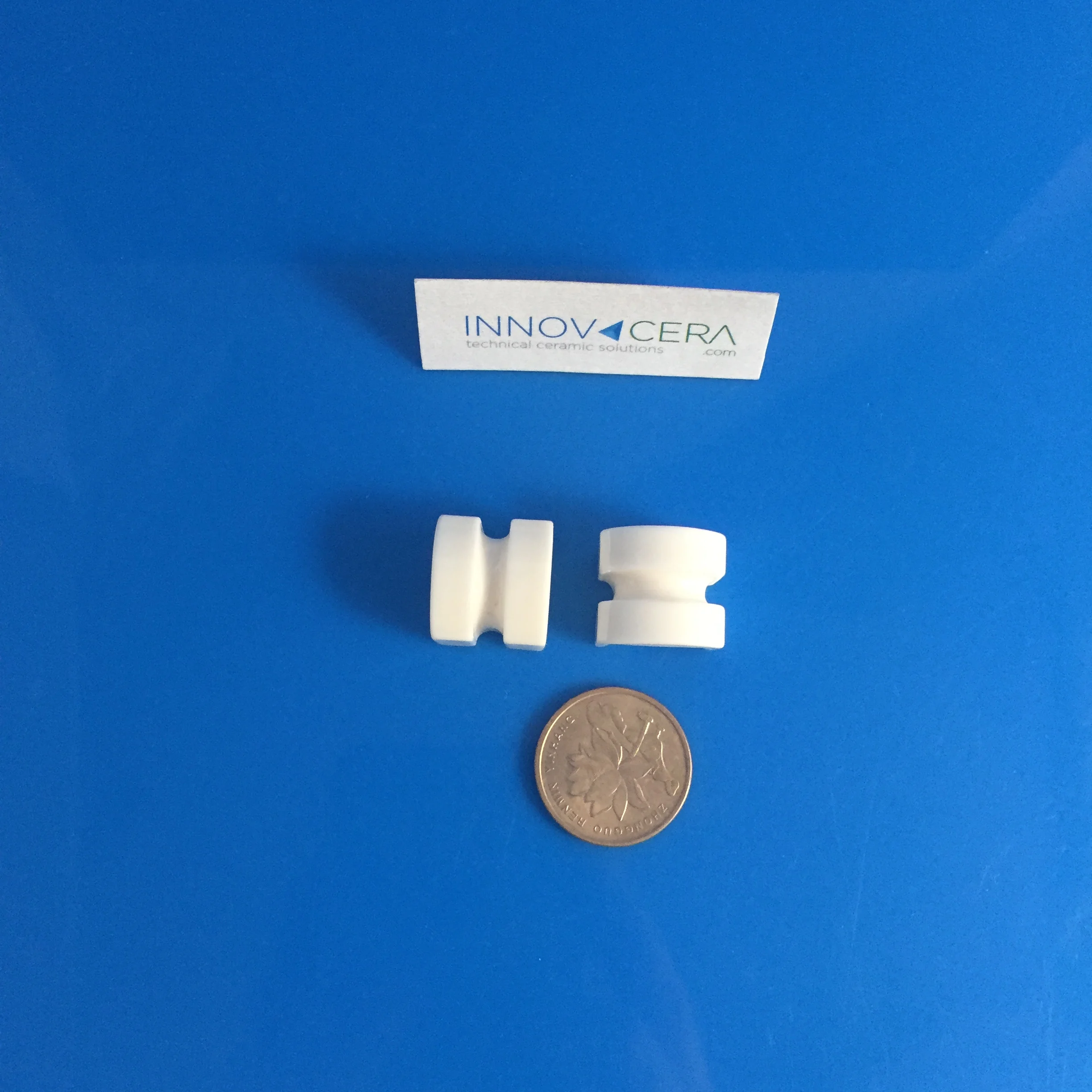 INNOVACERA 99% Alumina Pink Ceramic Textile Eyelet Guides