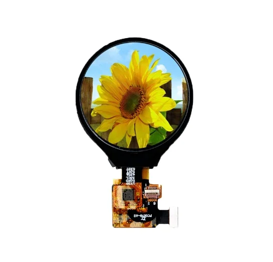 Super selling IPS circle LCD screen 5 inch round tft panel 1080*1080 dots MIPI interface