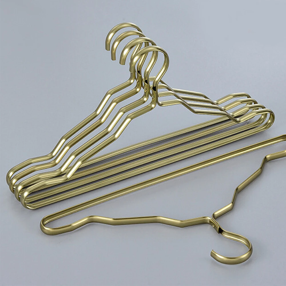 Assessed Supplier PENGFEI Custom aluminum gold hanger for clothes