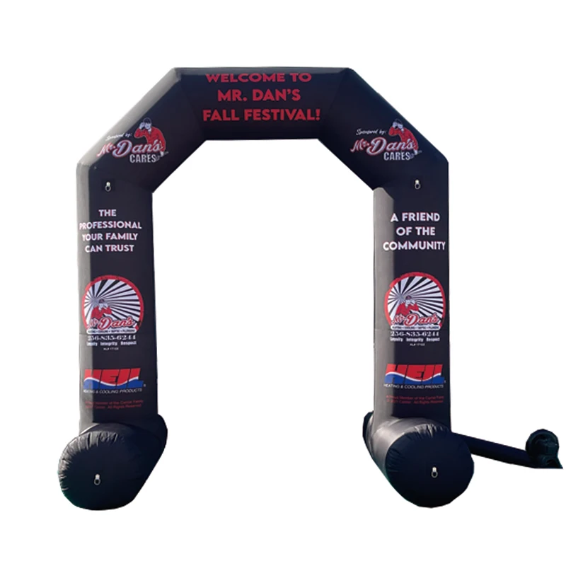 Good Reputation Fashionable Outdoor Promotion Waterproof Advertising Inflatable Arch with Custom Logo