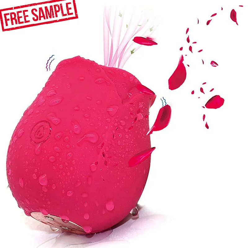 Adorime Clit Sucker Nipple Stimulating Sex Toys Red Rose Vibrator Sucking Vibrator Clitoral Suction Clit Clitoris for Women Sex