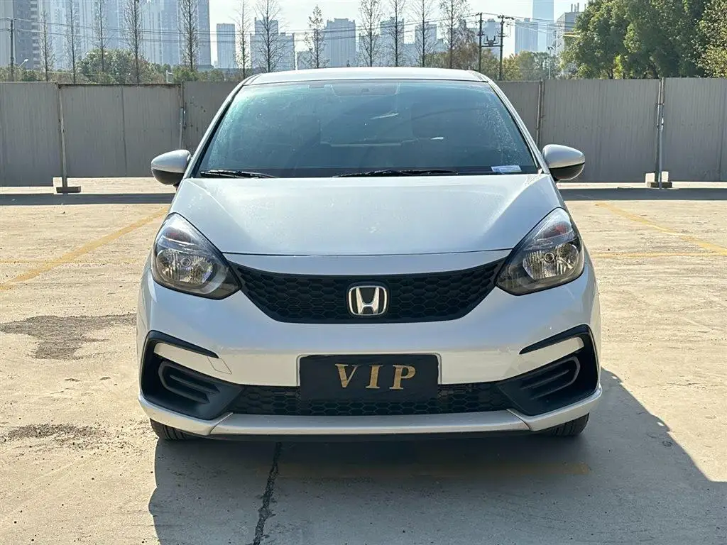 Wholesale 2023 Honda Fit 1.5L CVT Automatic Cheap Used Second-Hand Car Sale Features Left Steering Fabric Seats-Jazz Variant