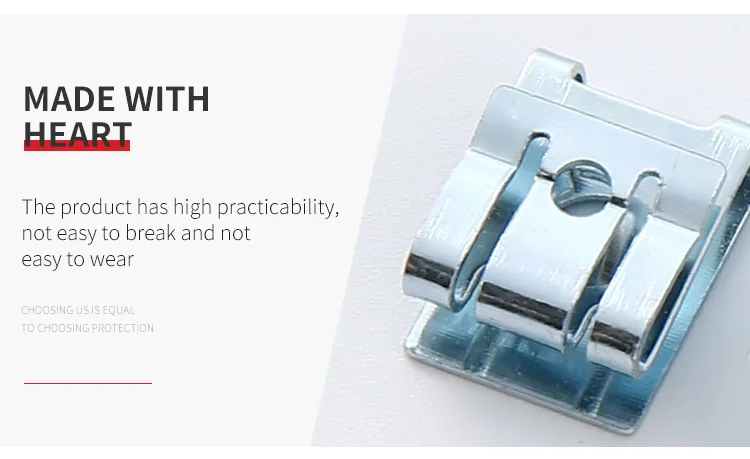 Factory direct sales metal spring clip auto parts metal clip clamp