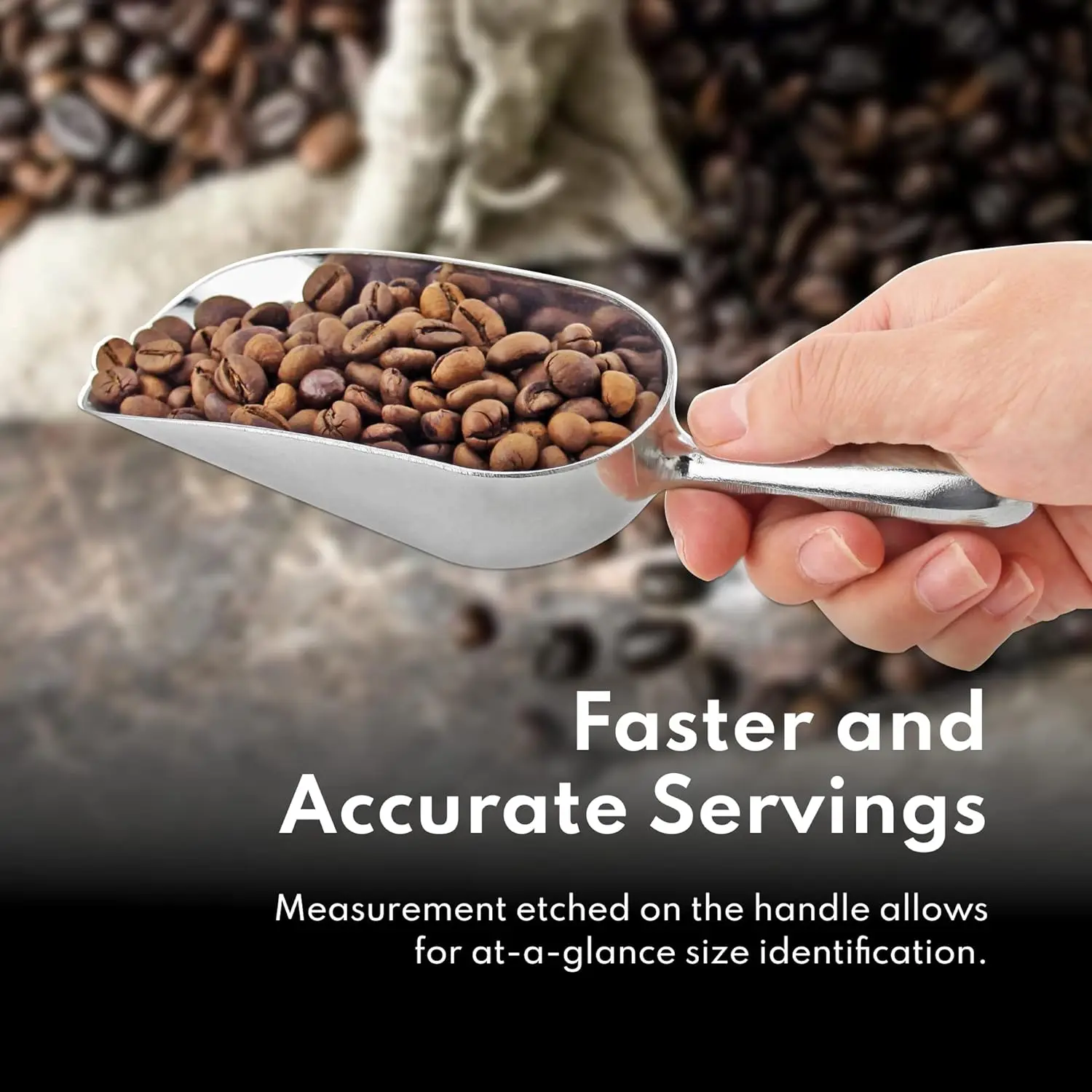 Round Bottom ScoopAluminum ScoopLeaf ScoopIce ScoopDried Fruit Feed ScoopFlour Scoop