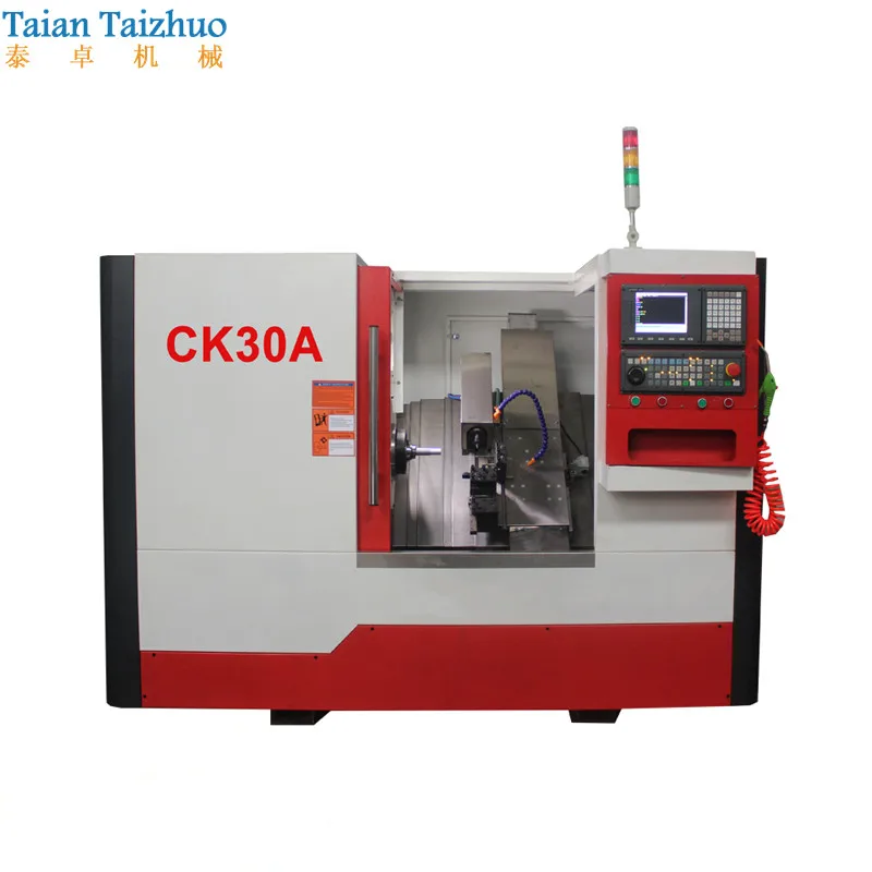 Used Slant Bed CNC Lathe With FANUC Controller TCK30A For Sale